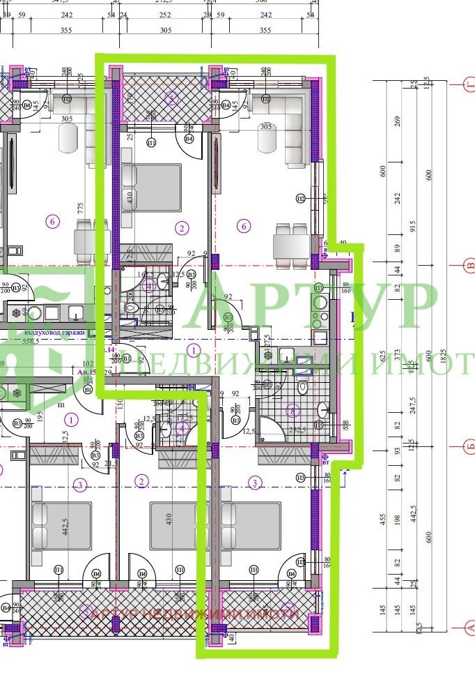 Продава 3-СТАЕН, гр. София, Малинова долина, снимка 3 - Aпартаменти - 49223107