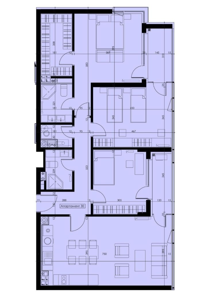 Продава 4-СТАЕН, гр. София, Кръстова вада, снимка 7 - Апартаменти - 55045810