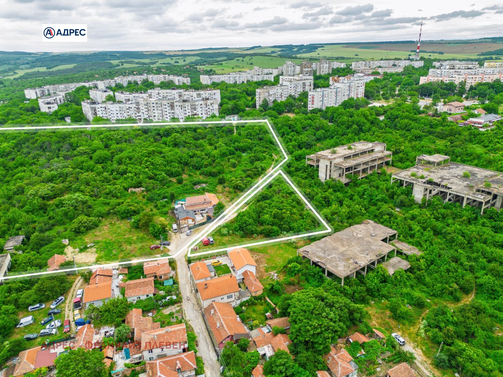 Продава ПАРЦЕЛ, гр. Плевен, Дружба 3, снимка 2 - Парцели - 54882304