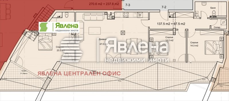 Продава МНОГОСТАЕН, гр. София, Манастирски ливади, снимка 3 - Aпартаменти - 48286500