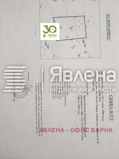 Продава ПАРЦЕЛ, с. Щипско, област Варна, снимка 2 - Парцели - 49442419