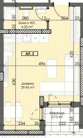 Продава 1-СТАЕН, град Пловдив, Тракия • 62078 € / 121414.01 лв. • 39987991 1