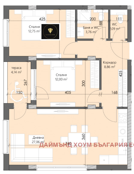 Продава 3-СТАЕН, гр. Пловдив, Кършияка, снимка 3 - Aпартаменти - 47517519