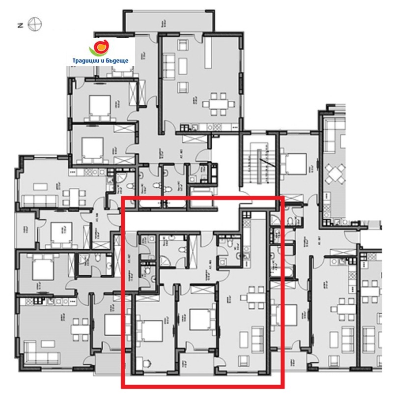 Myytävänä  2 makuuhuonetta Sofia , Malinova dolina , 126 neliömetriä | 48575257 - kuva [3]