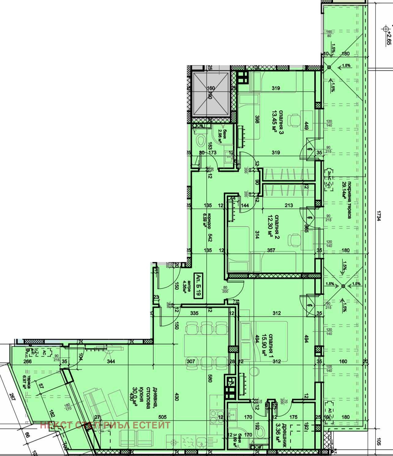 Продава 4-СТАЕН, гр. Пловдив, Христо Смирненски, снимка 11 - Апартаменти - 54354905