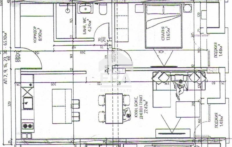 Продава 2-СТАЕН, гр. Варна, Център, снимка 4 - Апартаменти - 55307221