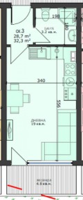 Продава 1-СТАЕН, гр. Варна, Възраждане 4, снимка 3