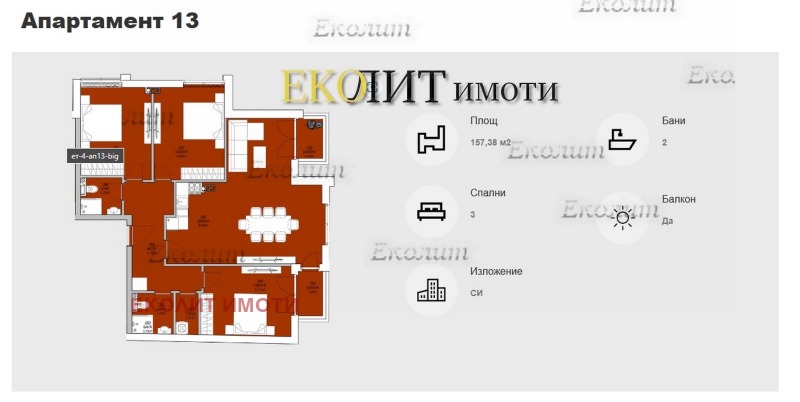 Продава 4-СТАЕН, гр. София, област София-град, снимка 1 - Aпартаменти - 48699454