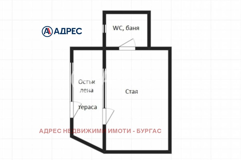 In vendita  Studio Burgas , Meden rudnik - zona V , 30 mq | 81033639 - Immagine [4]