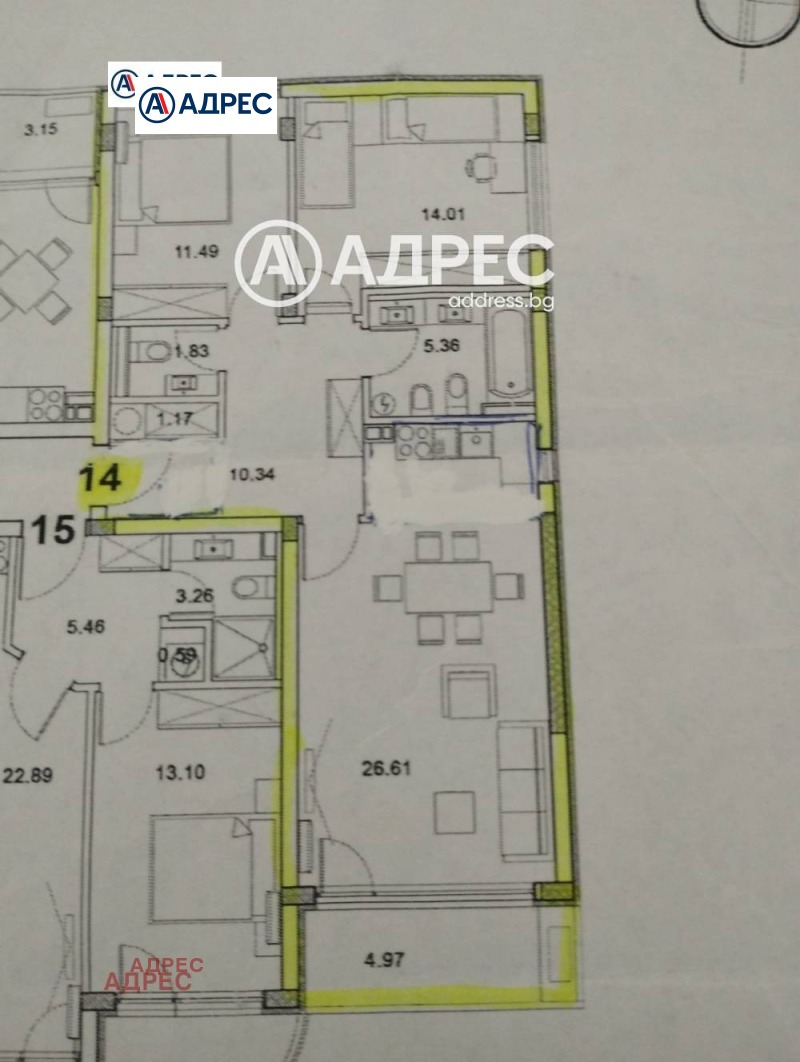 Продава 3-СТАЕН, гр. Варна, Бриз, снимка 4 - Aпартаменти - 48749244