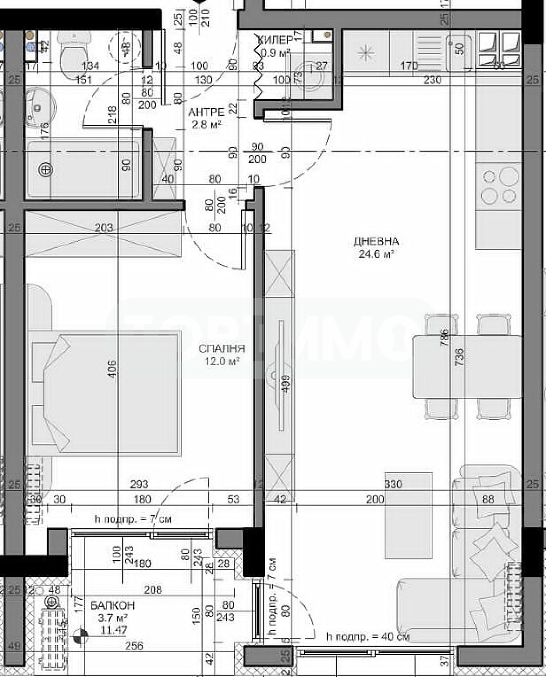 Продава 2-СТАЕН, гр. Варна, Владислав Варненчик 1, снимка 6 - Апартаменти - 54504645
