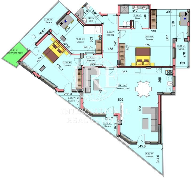 Продава МНОГОСТАЕН, гр. Варна, Бриз, снимка 2 - Апартаменти - 54194321