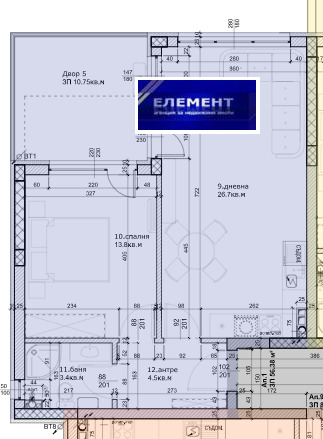 Продава 2-СТАЕН, гр. Пловдив, Коматевско шосе, снимка 8 - Апартаменти - 53170429