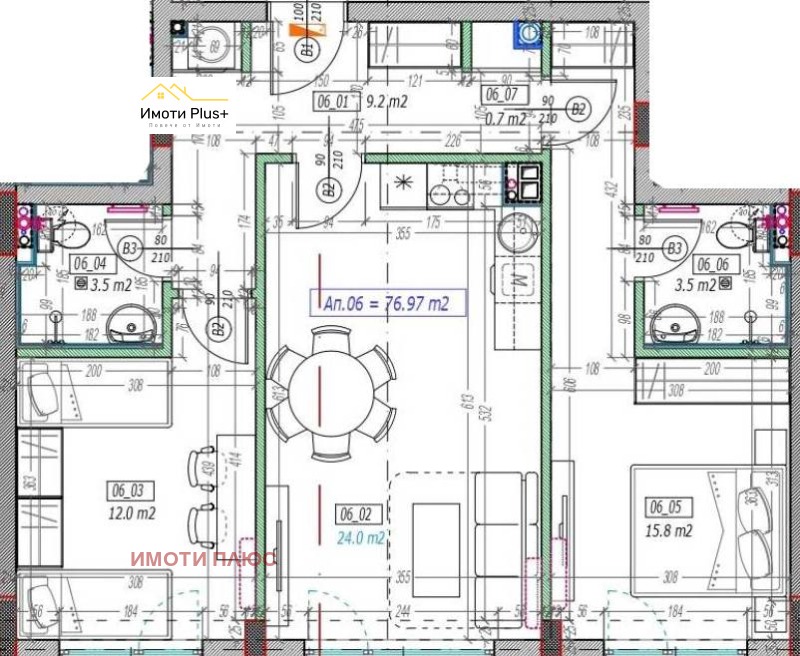 Продава 3-СТАЕН, гр. София, Малинова долина, снимка 9 - Aпартаменти - 47404007