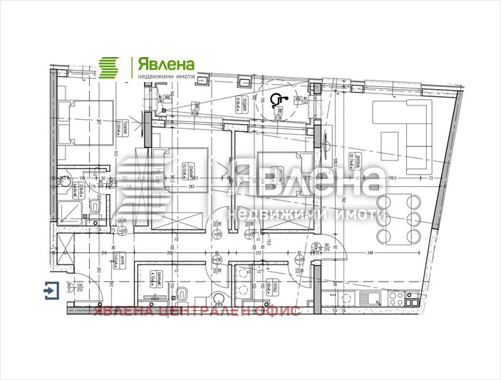 Продава МНОГОСТАЕН, гр. София, Кръстова вада, снимка 3 - Aпартаменти - 47358800