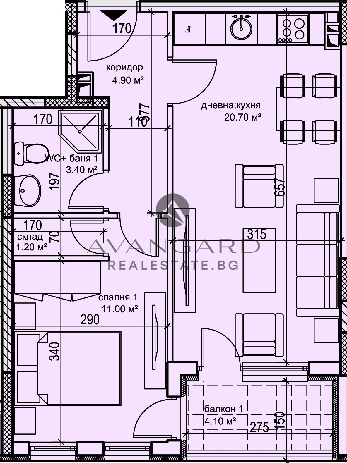 Продава 2-СТАЕН, гр. Пловдив, Кършияка, снимка 6 - Апартаменти - 56581508