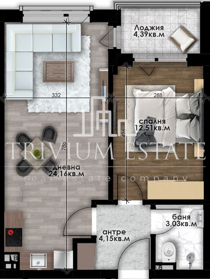 Продава 2-СТАЕН, гр. Пловдив, Остромила, снимка 5 - Апартаменти - 55990970