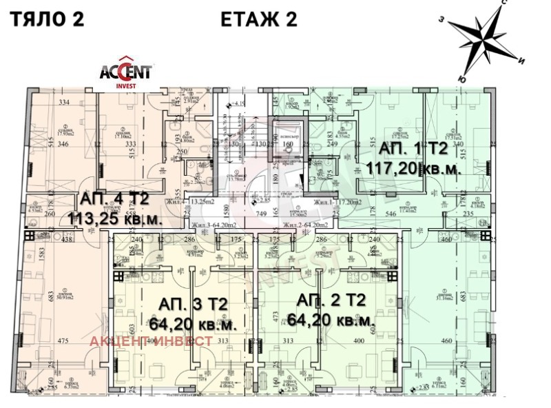 À venda  2 quartos Varna , Centar , 144 m² | 64387341