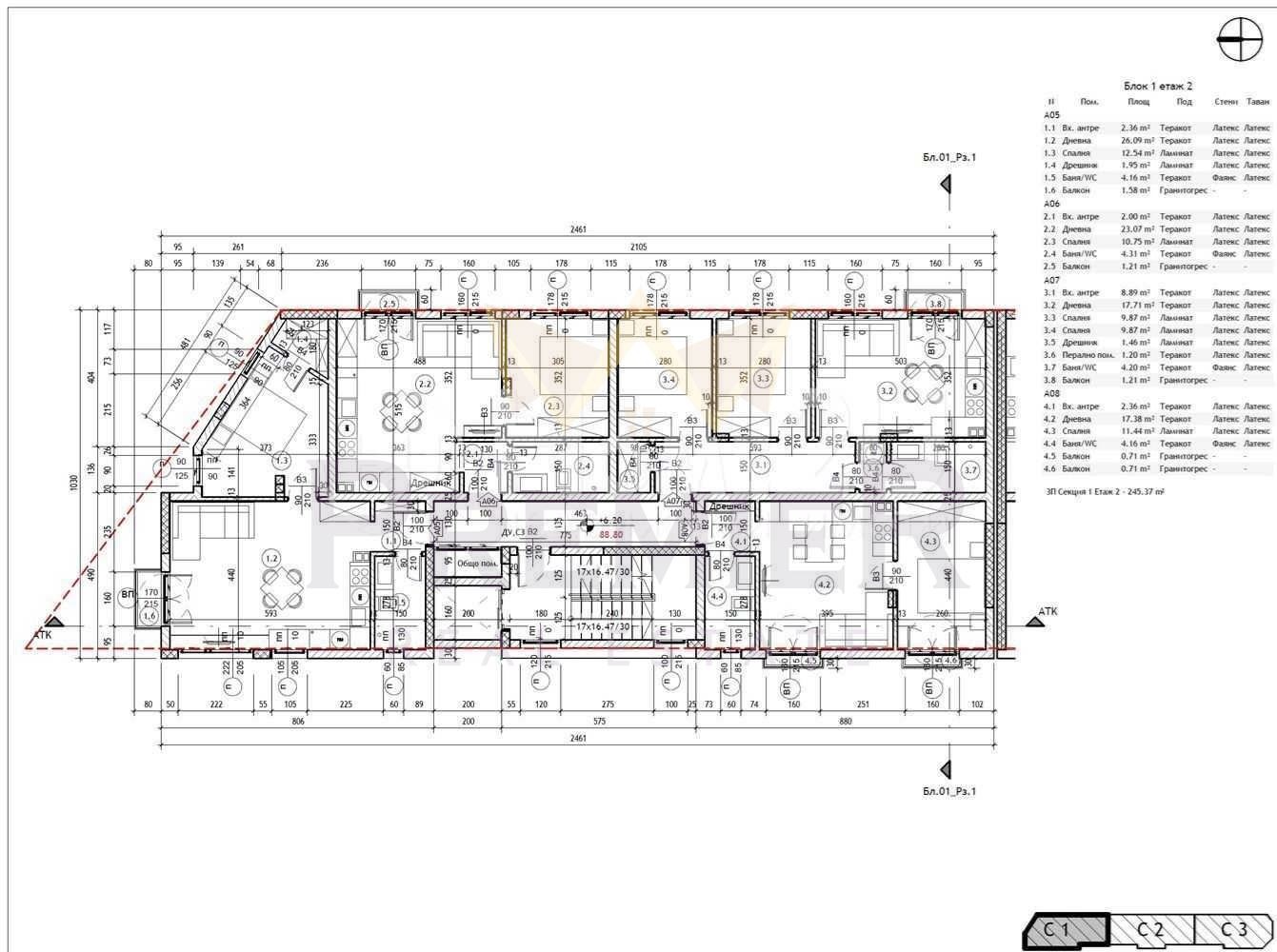 Продава 2-СТАЕН, гр. Варна, Кайсиева градина, снимка 3 - Апартаменти - 55625670