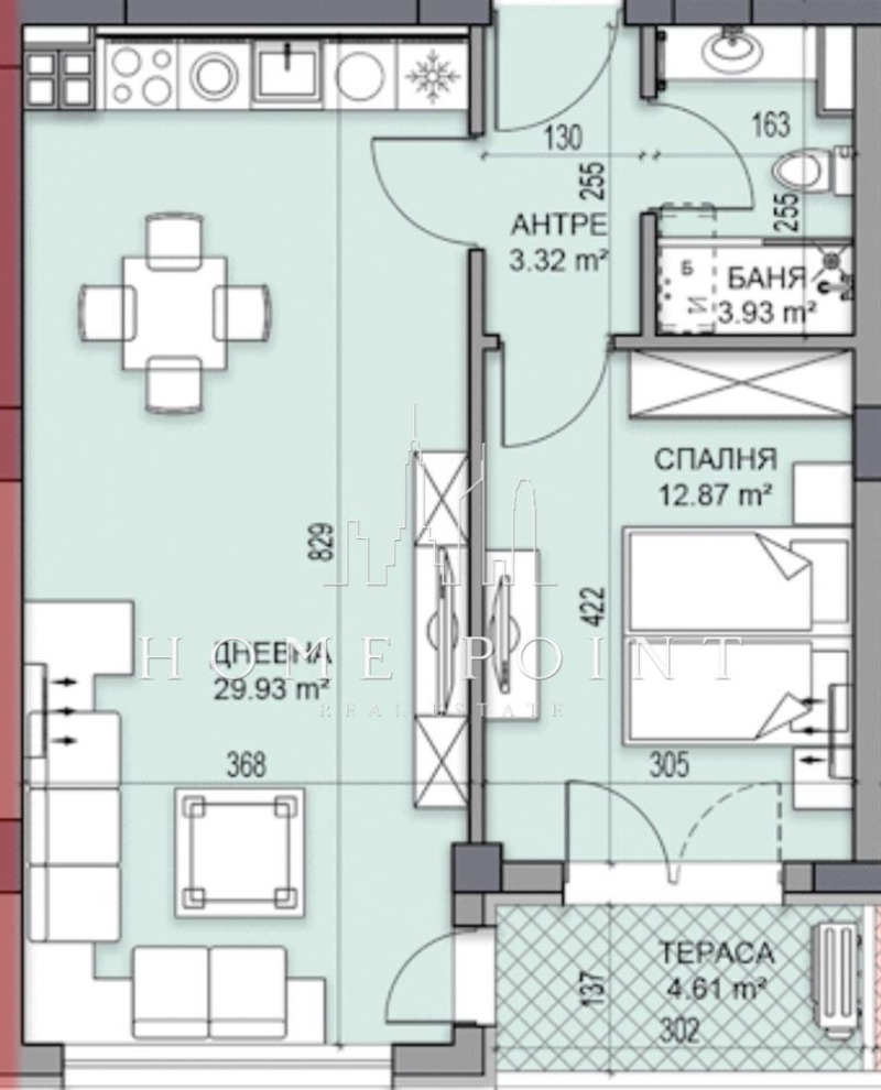 Satılık  1 yatak odası Plovdiv , Karşiyaka , 78 metrekare | 59873493 - görüntü [4]