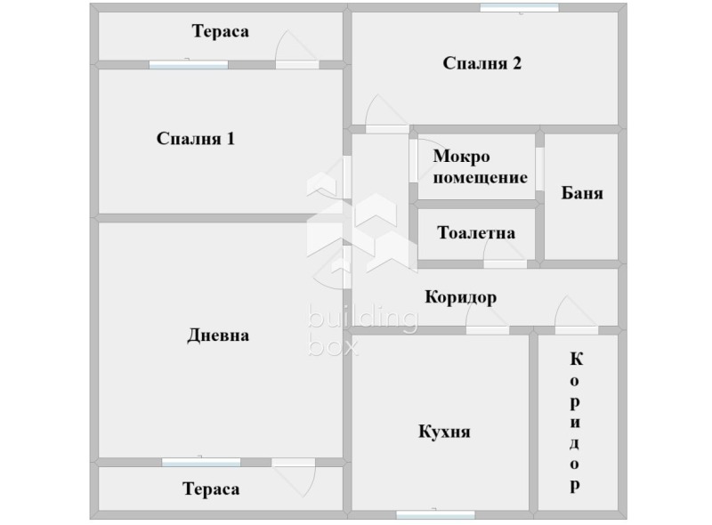En venta  2 dormitorios Plovdiv , Yuzhen , 88 metros cuadrados | 57852833 - imagen [15]