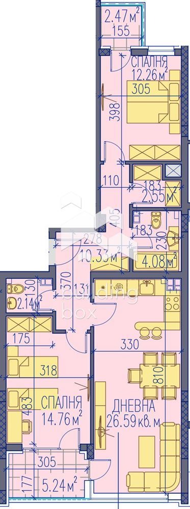 Продава 3-СТАЕН, гр. Пловдив, Тракия, снимка 5 - Апартаменти - 54592872