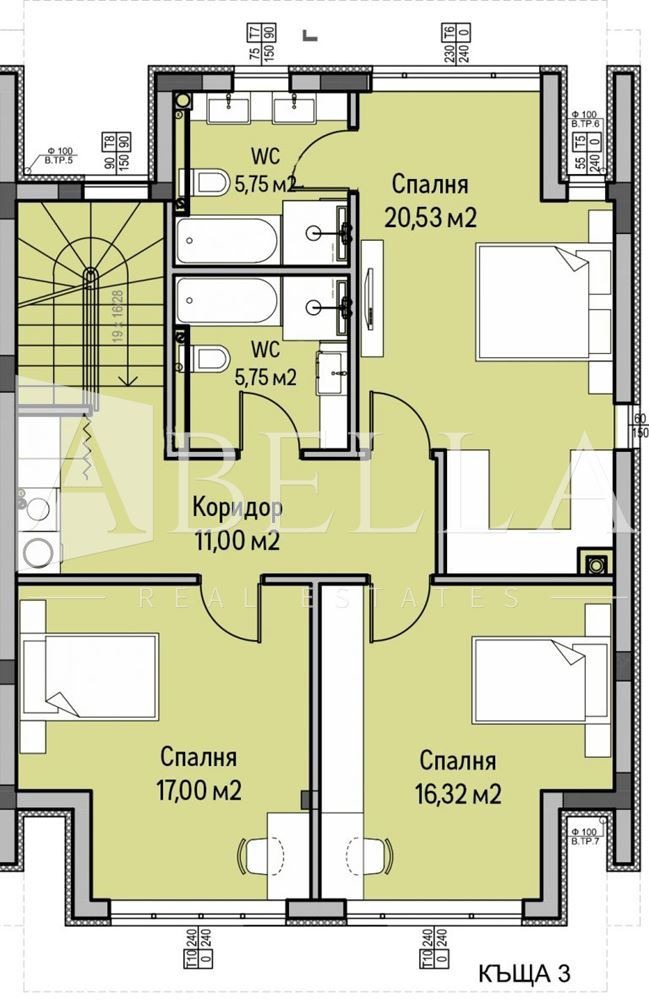 Продава КЪЩА, гр. София, с. Панчарево, снимка 7 - Къщи - 51998319
