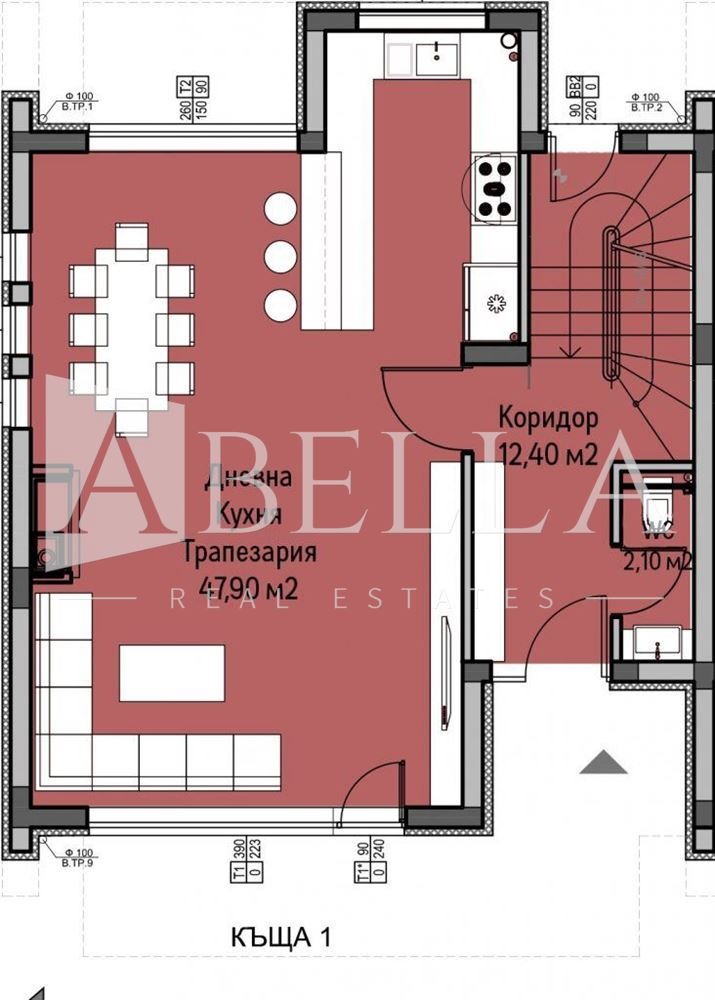 Te koop  Huis Sofia , Pantsjarevo , 260 m² | 30976381 - afbeelding [5]