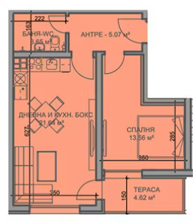 Продава 2-СТАЕН, гр. Пловдив, Прослав, снимка 3 - Апартаменти - 53913822