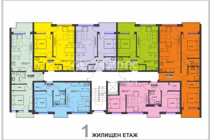 Продава  2-стаен град Бургас , Братя Миладинови , 73 кв.м | 82560492 - изображение [2]