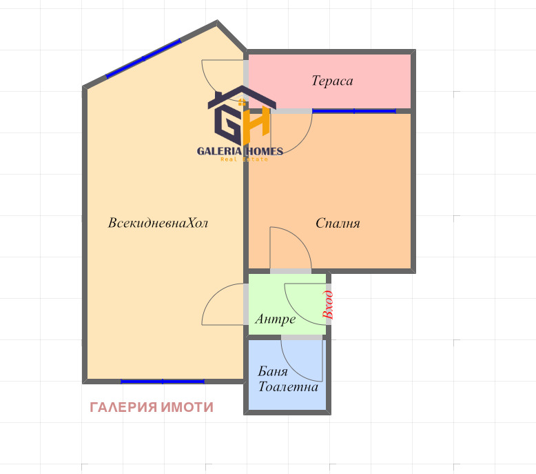 Till salu  1 sovrum region Burgas , Sozopol , 62 kvm | 48559463 - bild [2]