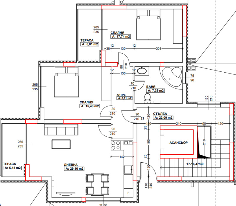 Myytävänä  1 makuuhuone Blagoevgrad , Elenovo 1 , 51 neliömetriä | 86494036 - kuva [5]