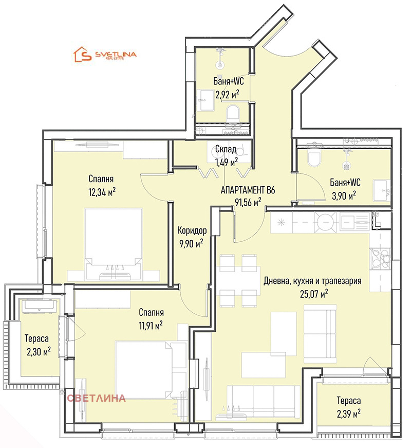 Продава  3-стаен град София , Младост 4 , 115 кв.м | 66510623 - изображение [8]