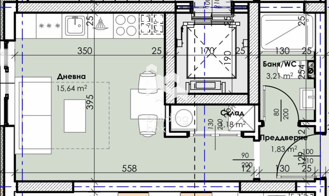 Продава 1-СТАЕН, гр. Пловдив, Беломорски, снимка 3 - Апартаменти - 54689994