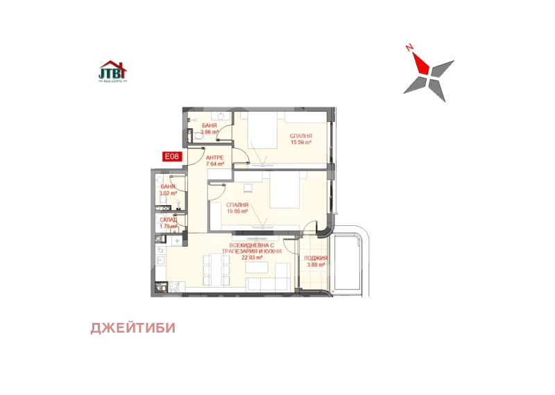 Продава 3-СТАЕН, гр. София, Манастирски ливади, снимка 4 - Апартаменти - 52439691