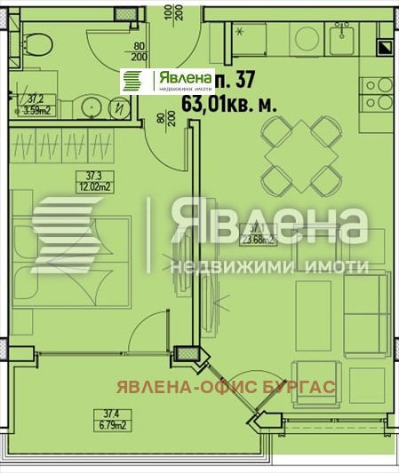 Продава  2-стаен област Бургас , гр. Ахтопол , 63 кв.м | 77201530 - изображение [7]