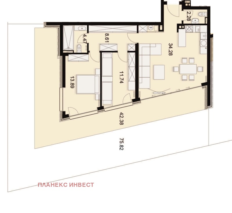 Продава  3-стаен град София , Симеоново , 145 кв.м | 25055827 - изображение [10]