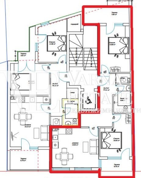 Продава  3-стаен град Варна , Погреби , 100 кв.м | 83717340 - изображение [3]