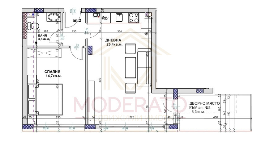 Продава 2-СТАЕН, гр. Созопол, област Бургас, снимка 2 - Апартаменти - 54152813