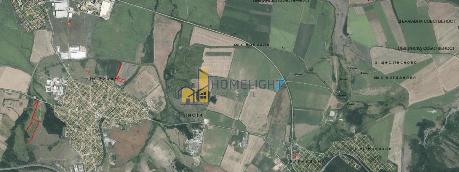 Продава ПАРЦЕЛ, с. Нови хан, област София област