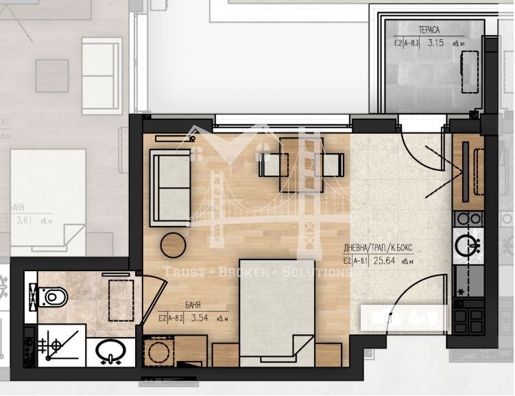 Продава  1-стаен град София , Младост 1А , 46 кв.м | 54980246 - изображение [2]