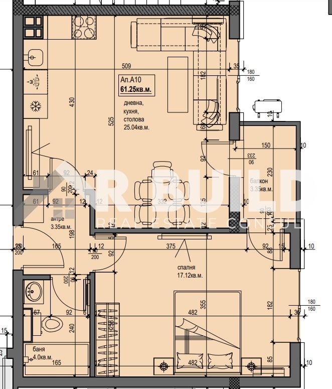 Zu verkaufen  1 Schlafzimmer Plowdiw , Hristo Smirnenski , 76 qm | 87349129 - Bild [14]