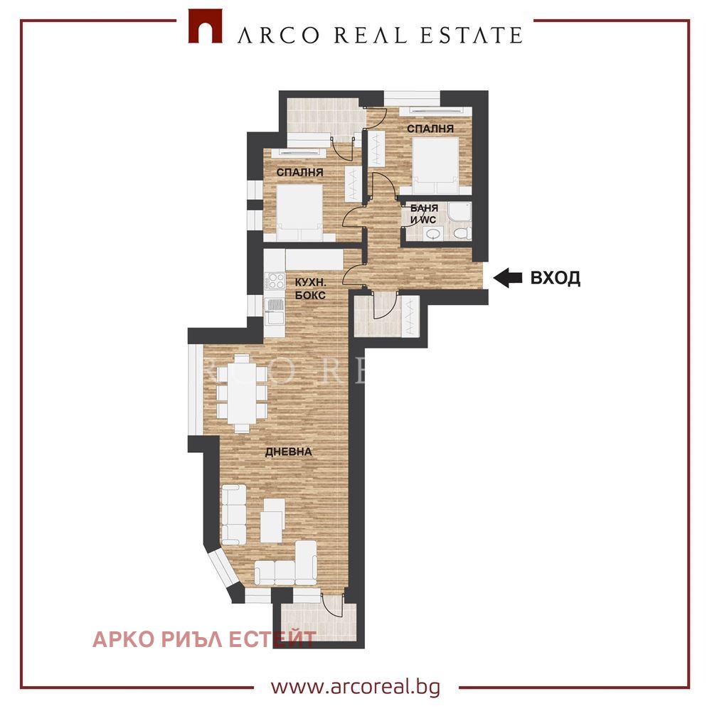 Продава 3-СТАЕН, гр. София, Овча купел, снимка 2 - Апартаменти - 54411616