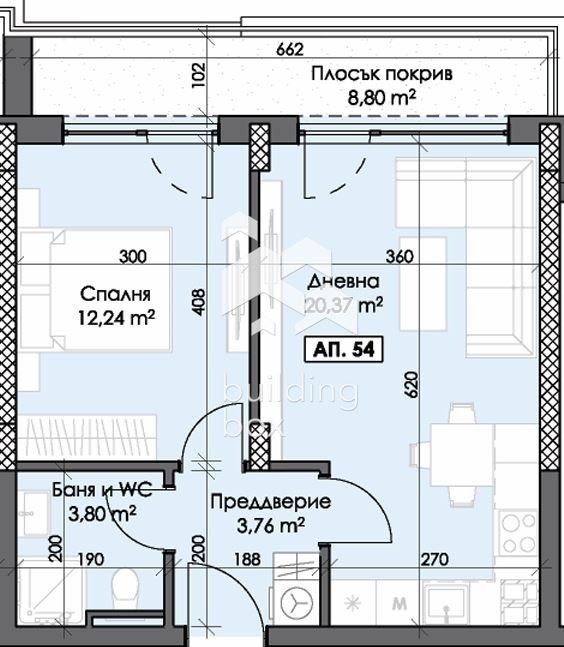 In vendita  1 camera da letto Plovdiv , Trakiia , 64 mq | 86662319 - Immagine [7]