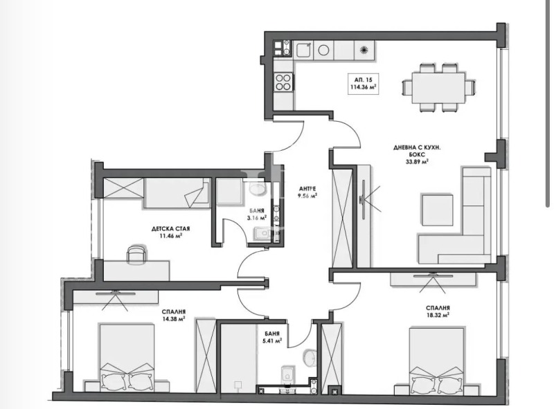 À venda  3 quartos Sofia , Boiana , 137 m² | 37660876 - imagem [6]