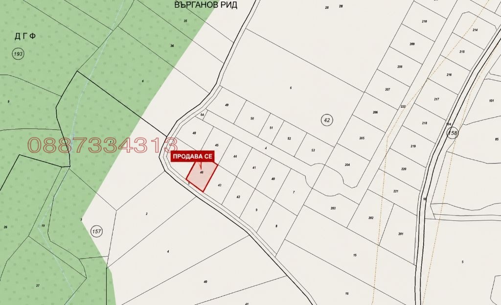 Продава ПАРЦЕЛ, с. Хераково, област София област, снимка 3 - Парцели - 54829750