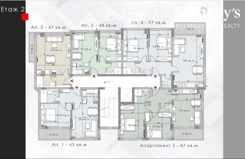 In vendita  2 camere da letto Sofia , Krastova vada , 98 mq | 76990638 - Immagine [8]