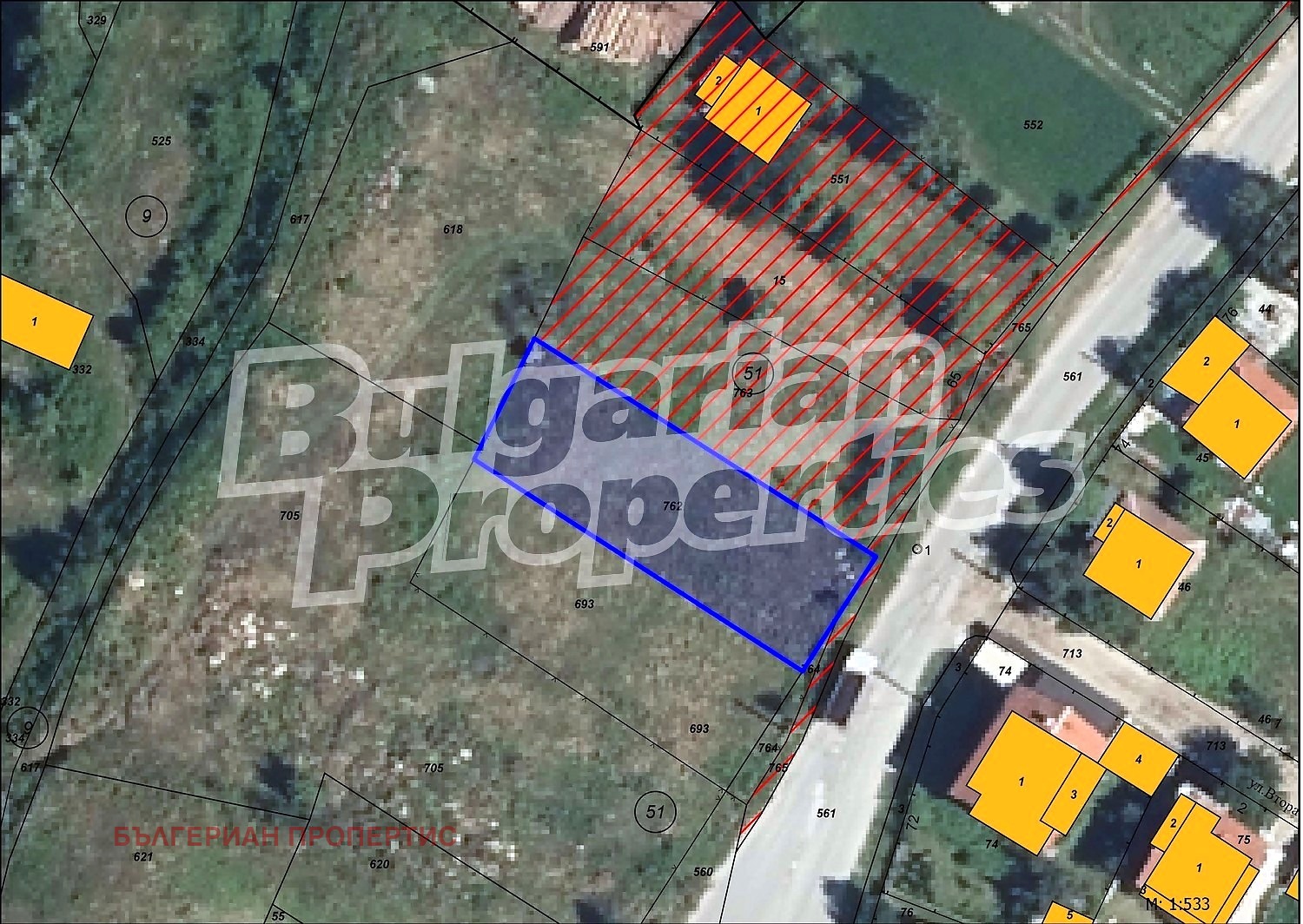 Продава ПАРЦЕЛ, с. Радуил, област София област, снимка 5 - Парцели - 54553012