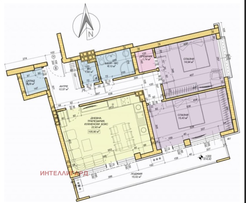 Продава 3-СТАЕН, гр. София, Овча купел 1, снимка 9 - Aпартаменти - 47630645