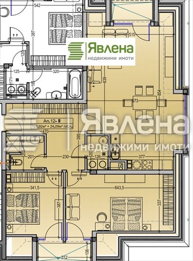 Προς πώληση  2 υπνοδωμάτια Σοφηια , Δραγαλεβτση , 150 τ.μ | 37864785 - εικόνα [12]